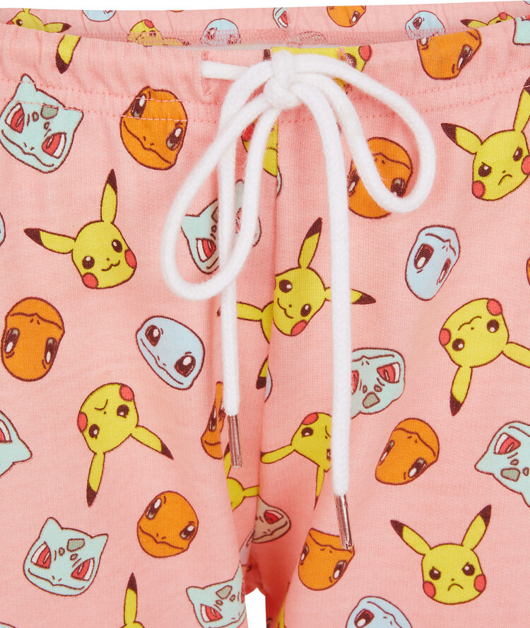 Pantalon print pokemon pickacutiz rose.