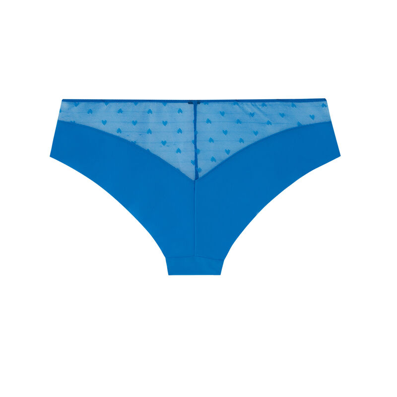shorty à dentelle cœur - bleu shorty à dentelle cœur - bleu;