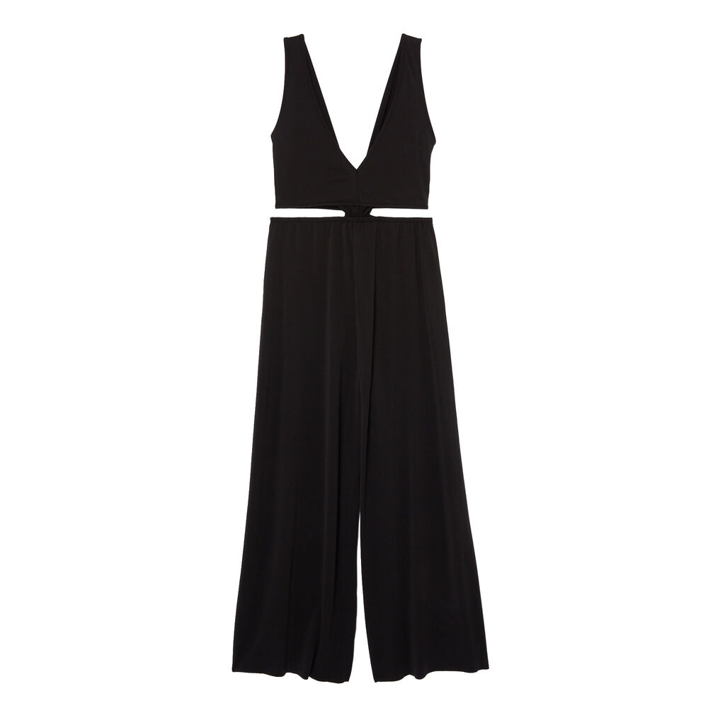 Combinaison pantalon détail noeud - noir noir.