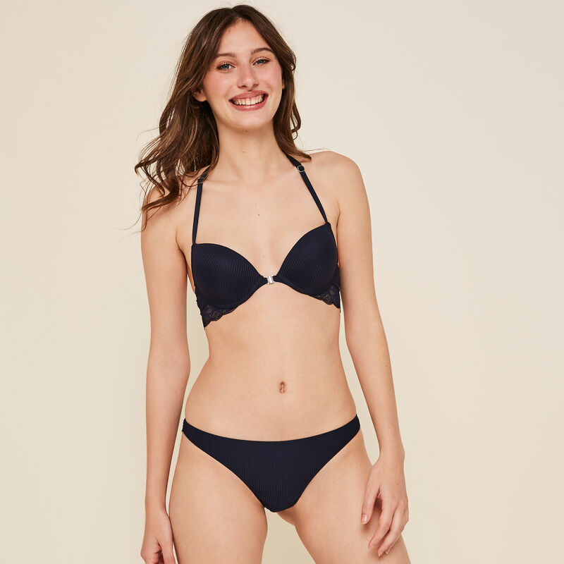 SOUTIEN-GORGE PUSH bleu marine MONOSKIZ SOUTIEN-GORGE PUSH bleu marine MONOSKIZ;