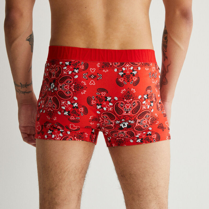 boxer à motifs Mickey - rouge boxer à motifs Mickey - rouge;