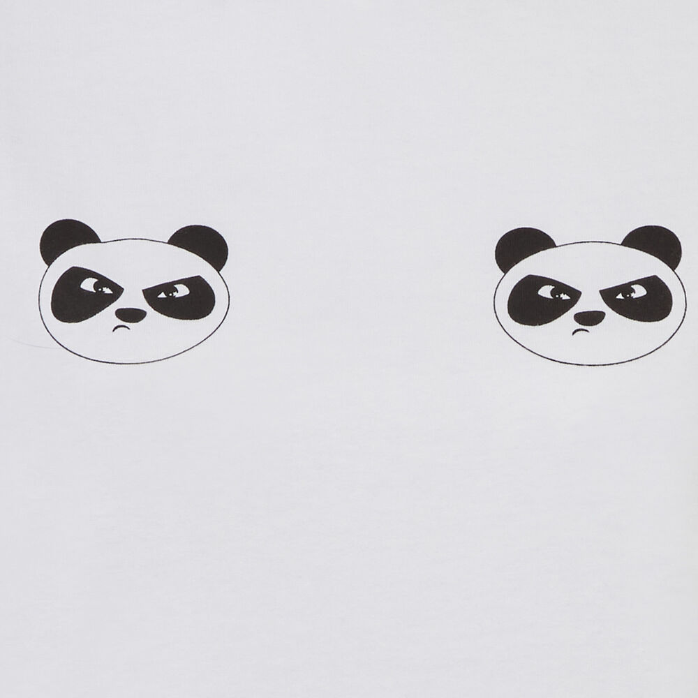 Tee shirt à motifs panda - blanc blanc.