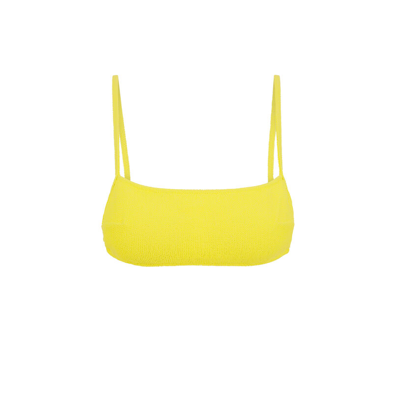 Haut de maillot de bain jaune sikiniz Haut de maillot de bain jaune sikiniz;