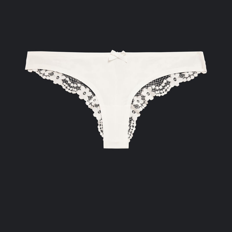 Tanga blanc kittiz Tanga blanc kittiz;