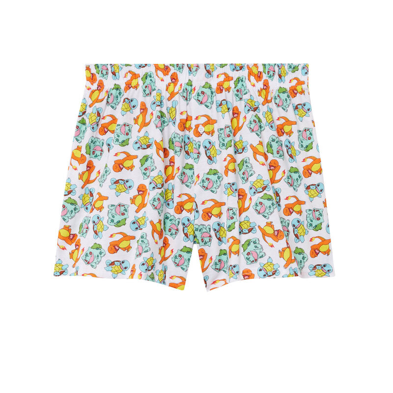 boxer à motifs Pokémon - blanc boxer à motifs Pokémon - blanc;