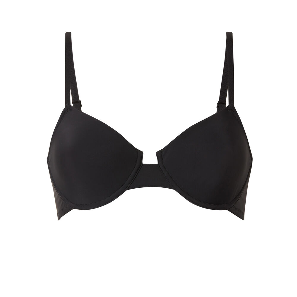 Soutien-gorge micro corbeille - noir noir.