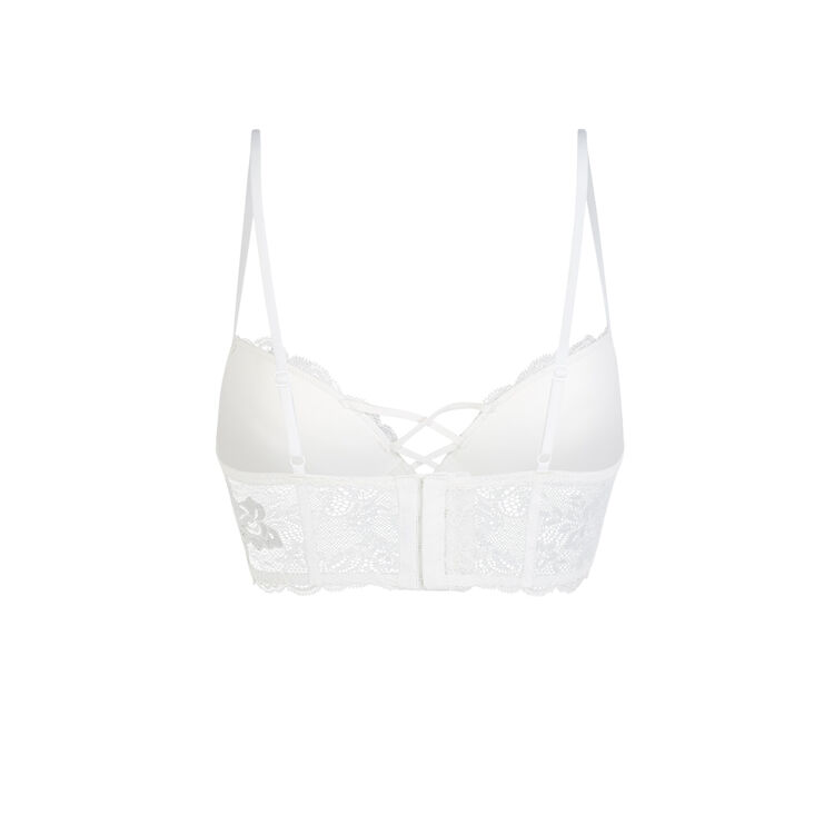 Soutien-gorge bustier push blanc flirtiz Soutien-gorge bustier push blanc flirtiz;