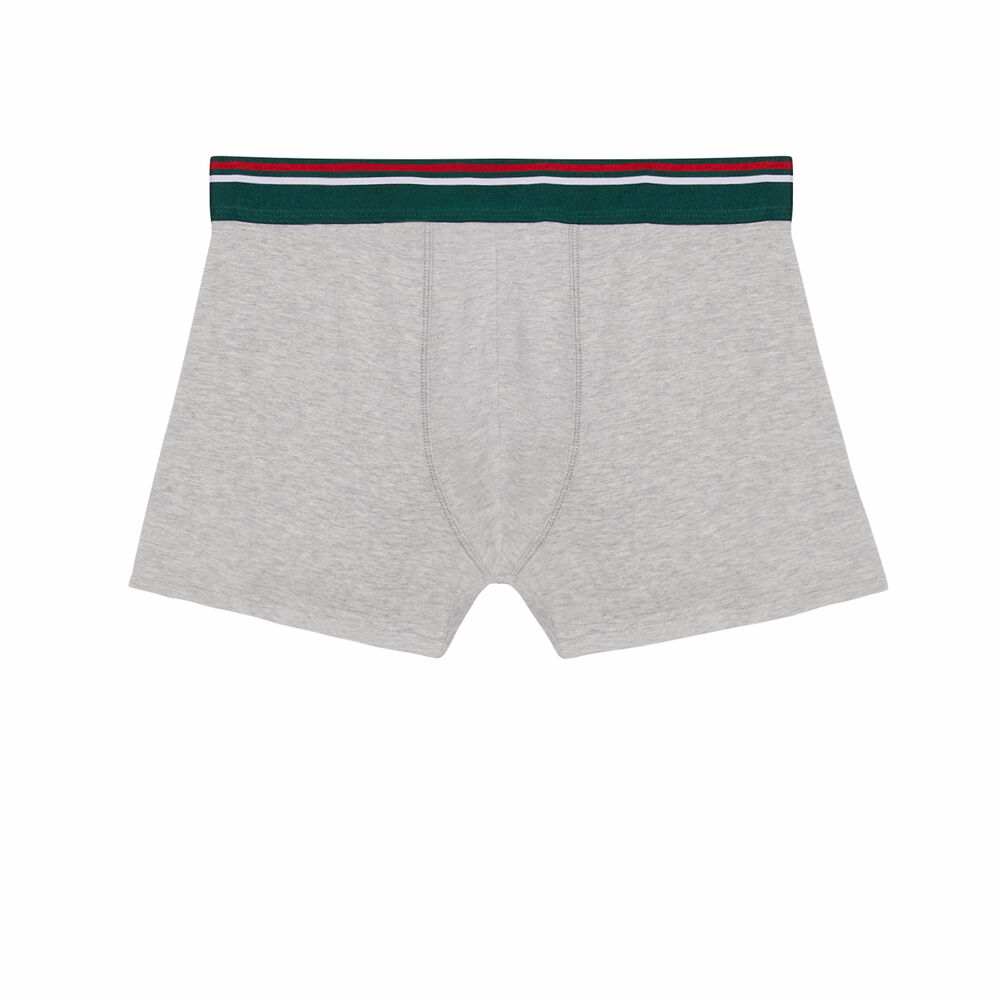 Boxer &agrave; message ton plus cadeaux c'est moi - gris gris.