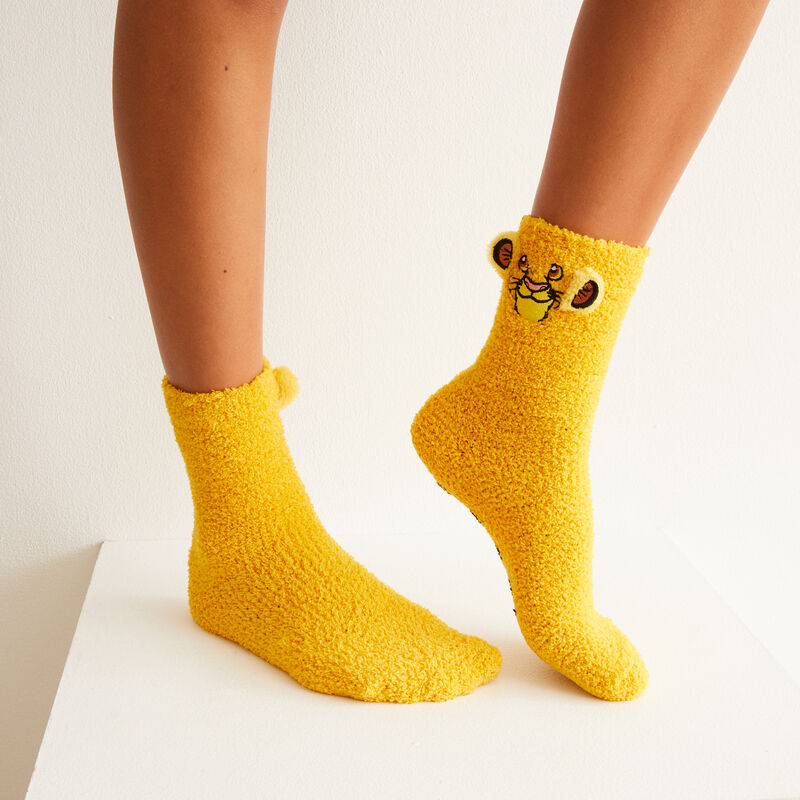 chaussette Simba - jaune chaussette Simba - jaune;