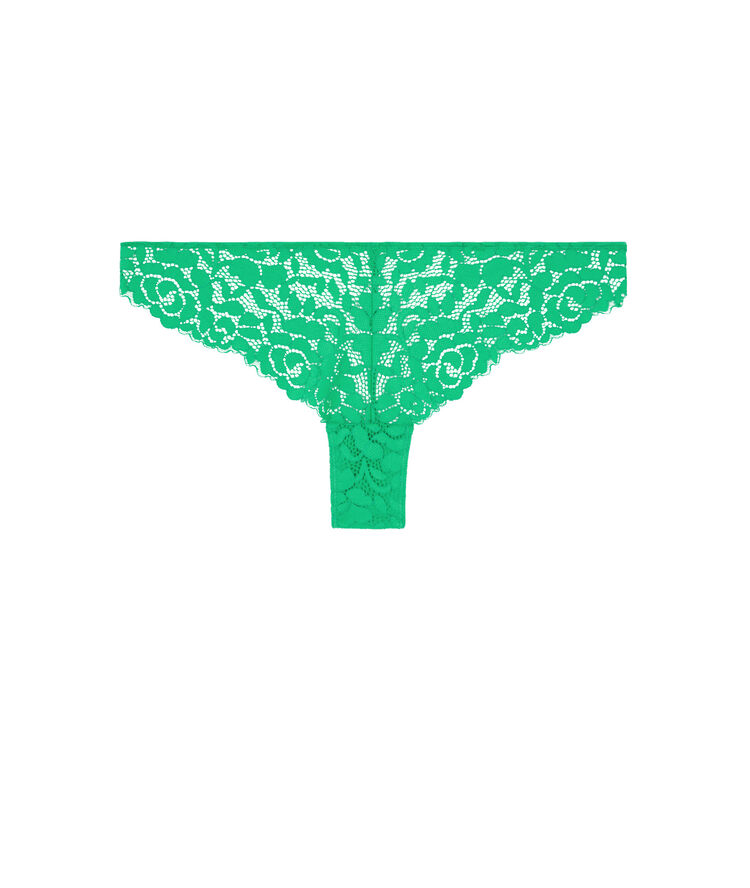 Tanga vert émeraude luluiz vert.