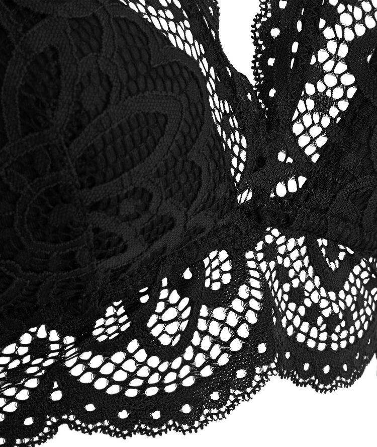 Soutien-gorge brassière noir tripoliz noir.