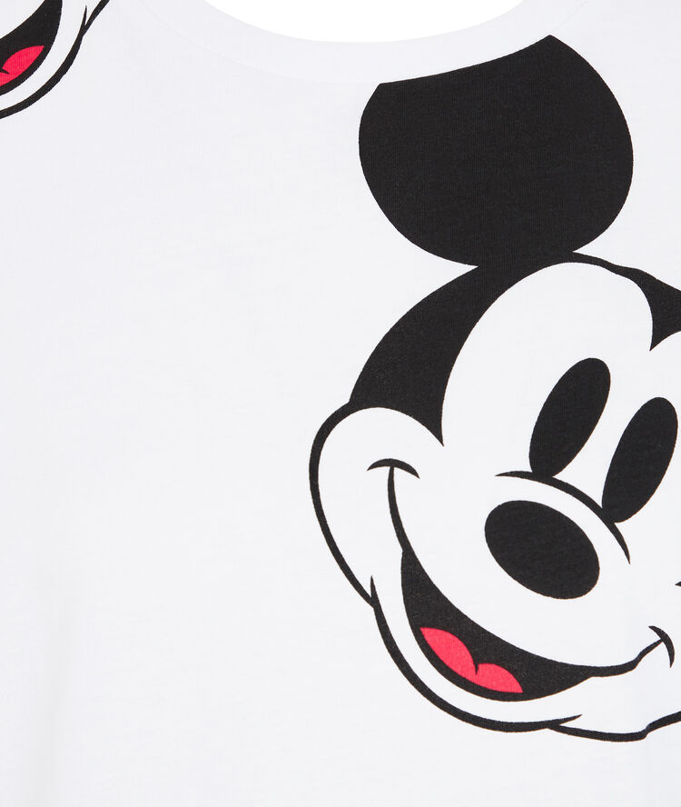 Tunique à poches mickey - blanc blanc.