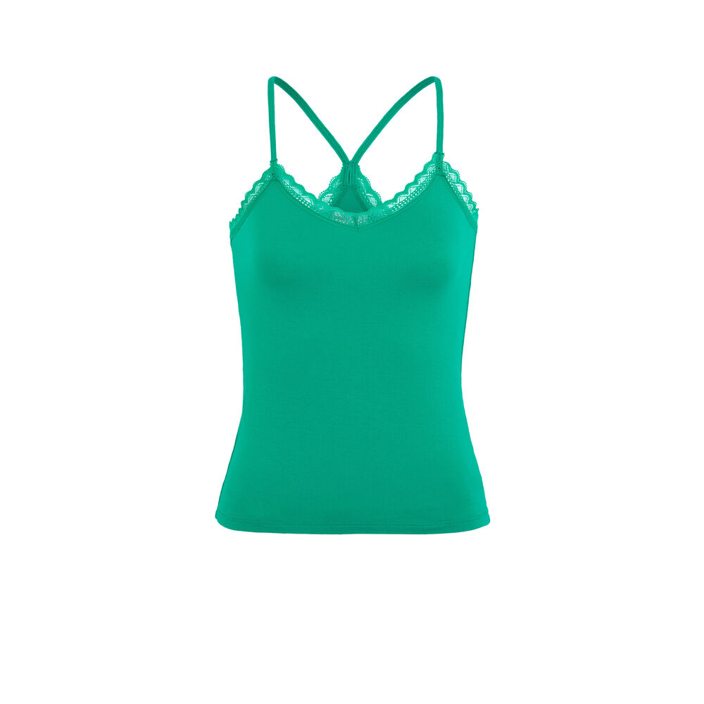 Top vert émeraude vitamiz vert émeraude.