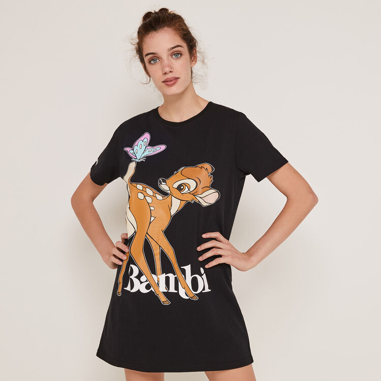 Tunique à manches courtes print Bambi bibichiz Tunique à manches courtes print Bambi bibichiz;