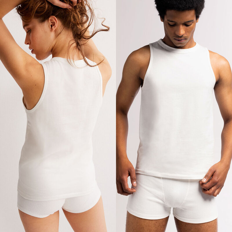 débardeur unisexe en jersey - ecru débardeur unisexe en jersey - ecru;