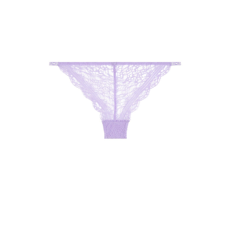 Culotte en dentelle détail banding - lilas Culotte en dentelle détail banding - lilas;