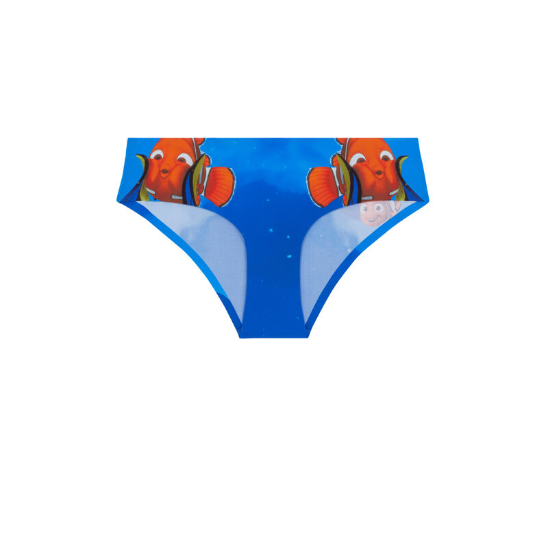 Shorty en micro imprimé Nemo - bleu Shorty en micro imprimé Nemo - bleu ;