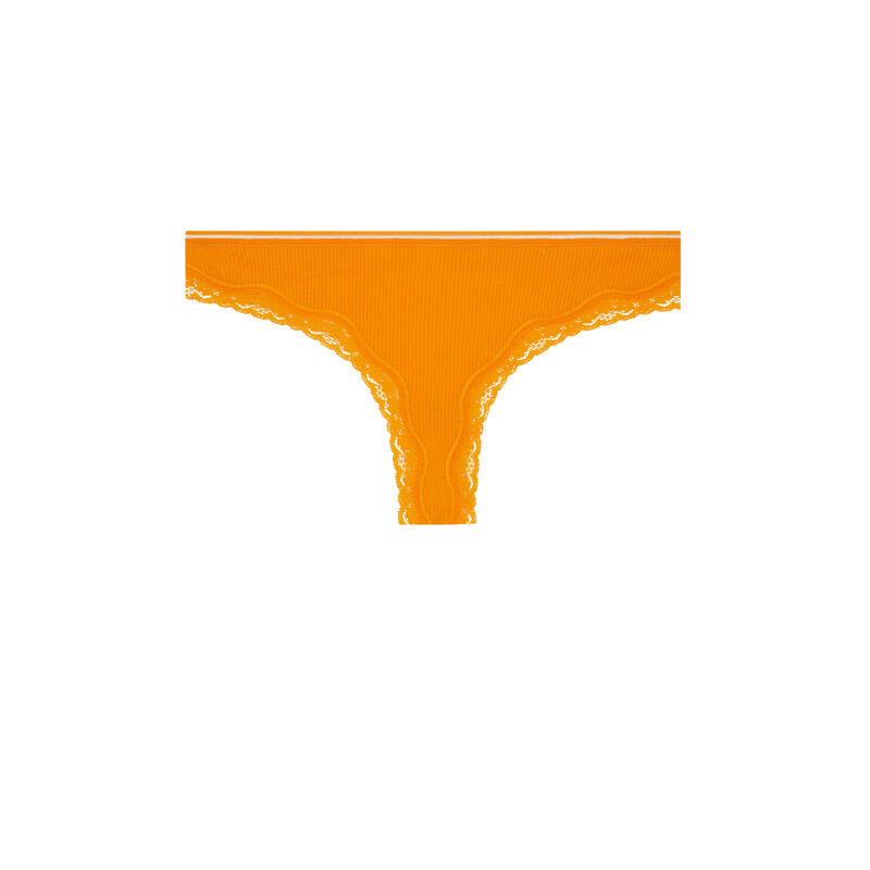 Tanga en coton - orange Tanga en coton - orange;