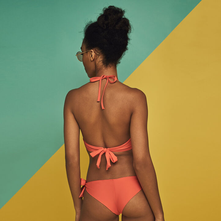 Bas de maillot de bain tanga orange creoliz pomarańczowy.
