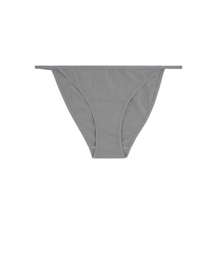 Slip gris microchiniz gris.