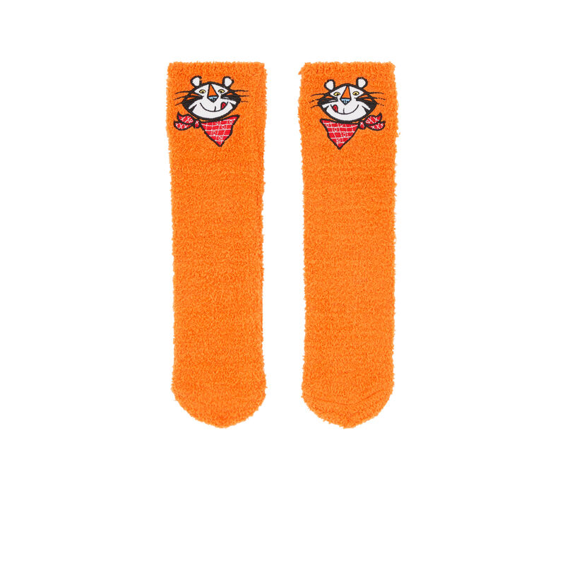Chaussettes fausse fourrure licence Kellogg's Chaussettes fausse fourrure licence Kellogg's;