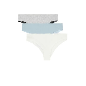 Lot clintangiz tanga bleu.