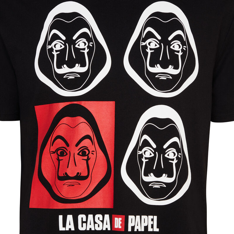 T-shirt Casa de Papel - noir T-shirt Casa de Papel - noir;