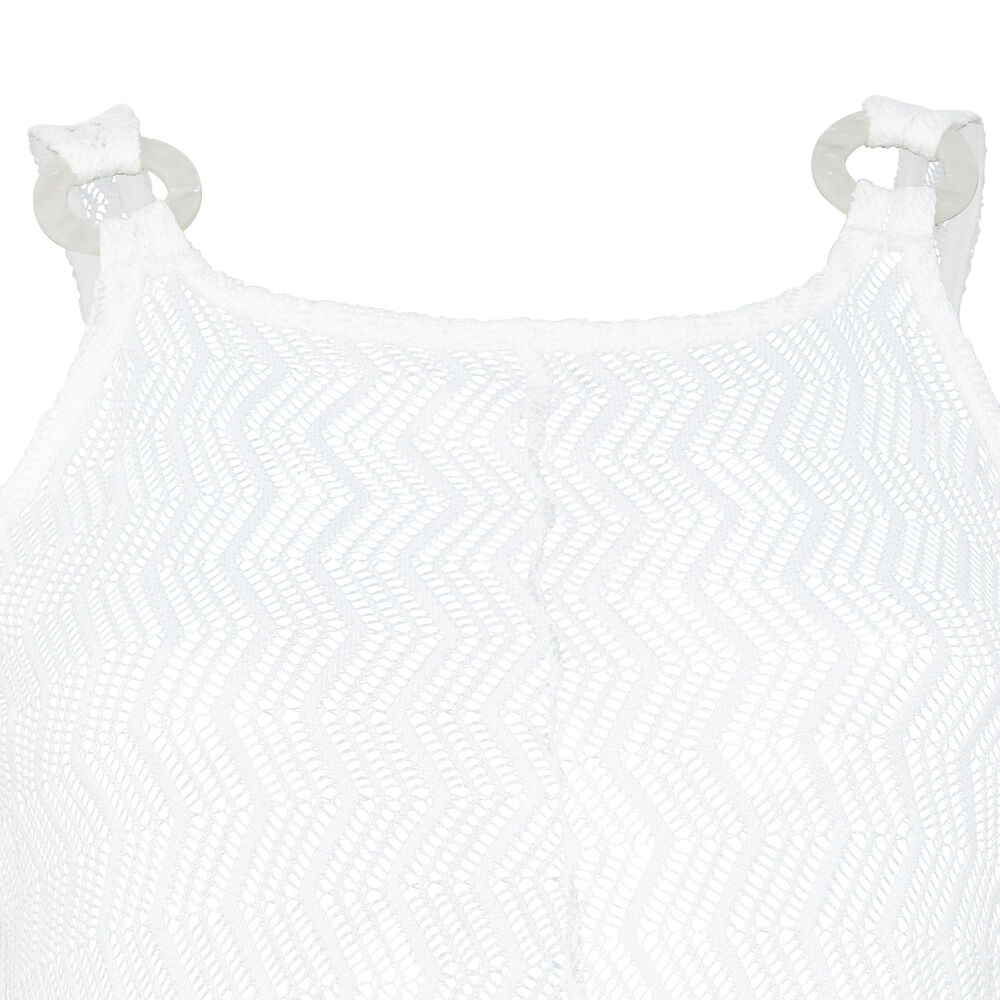 Combishort en mesh - blanc blanc.