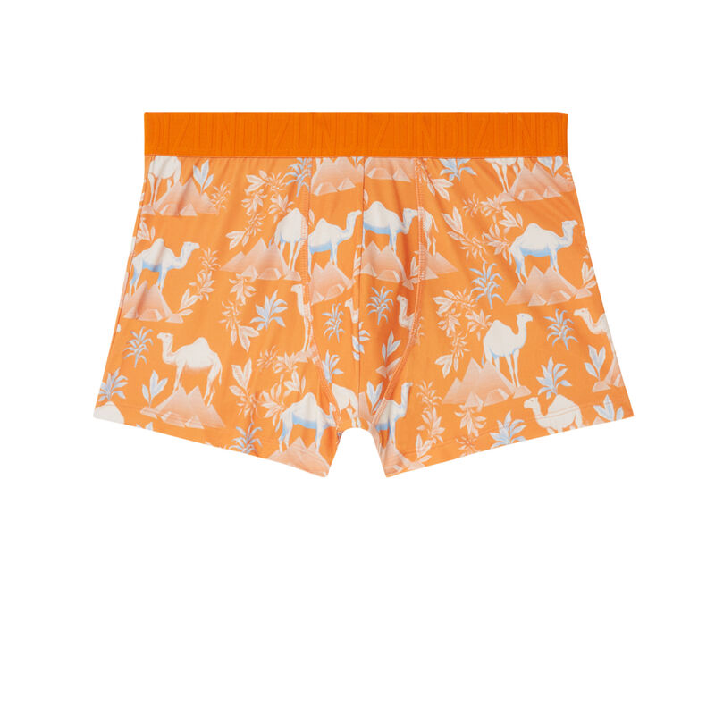 boxer imprimé désert - orange boxer imprimé désert - orange;