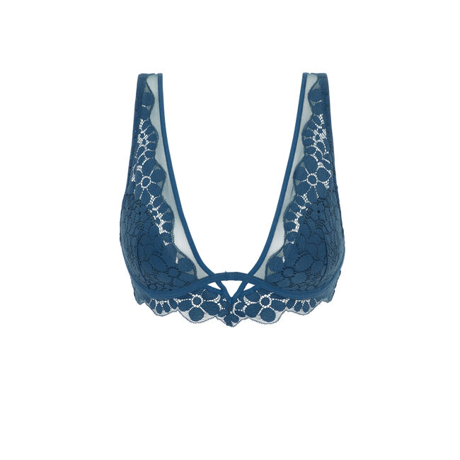 Soutien-gorge foulard ampli bleu canard liliz Soutien-gorge foulard ampli bleu canard liliz;