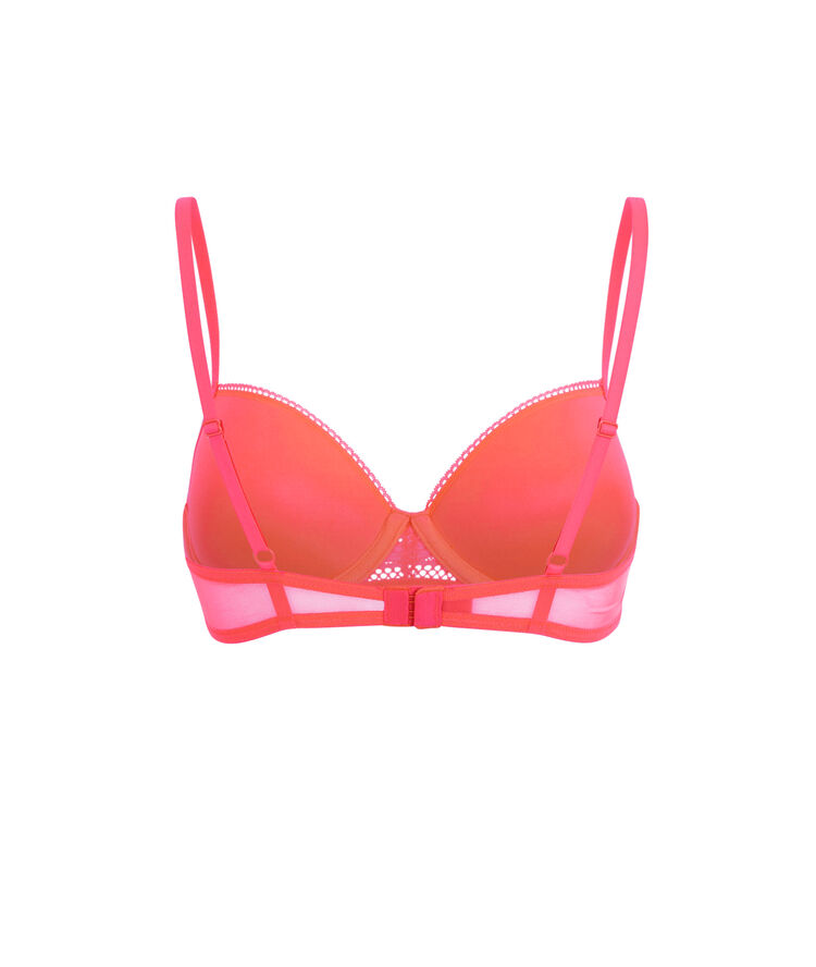 Soutien-gorge ampli corail fluo revoltiz rose.
