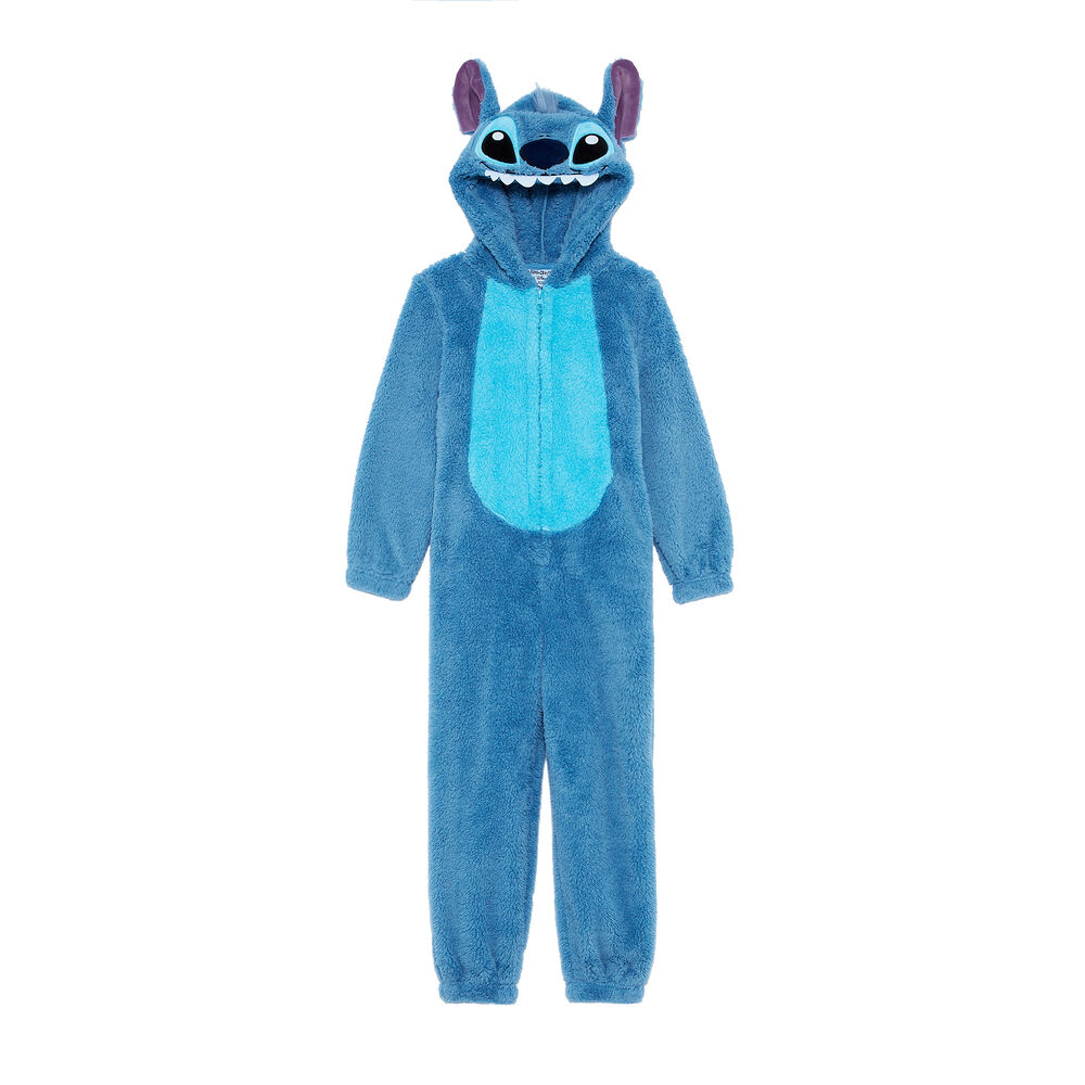 Combinaison kid stitch - bleu bleu.