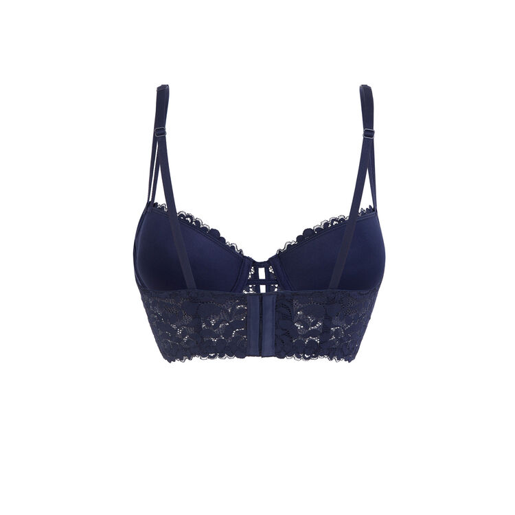 Soutien-gorge bustier ampli bleu luluiz Soutien-gorge bustier ampli bleu luluiz;