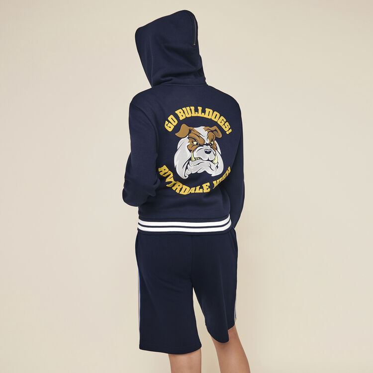 Veste bombers à capuche licence Riverdale riverdaliz Veste bombers à capuche licence Riverdale riverdaliz;