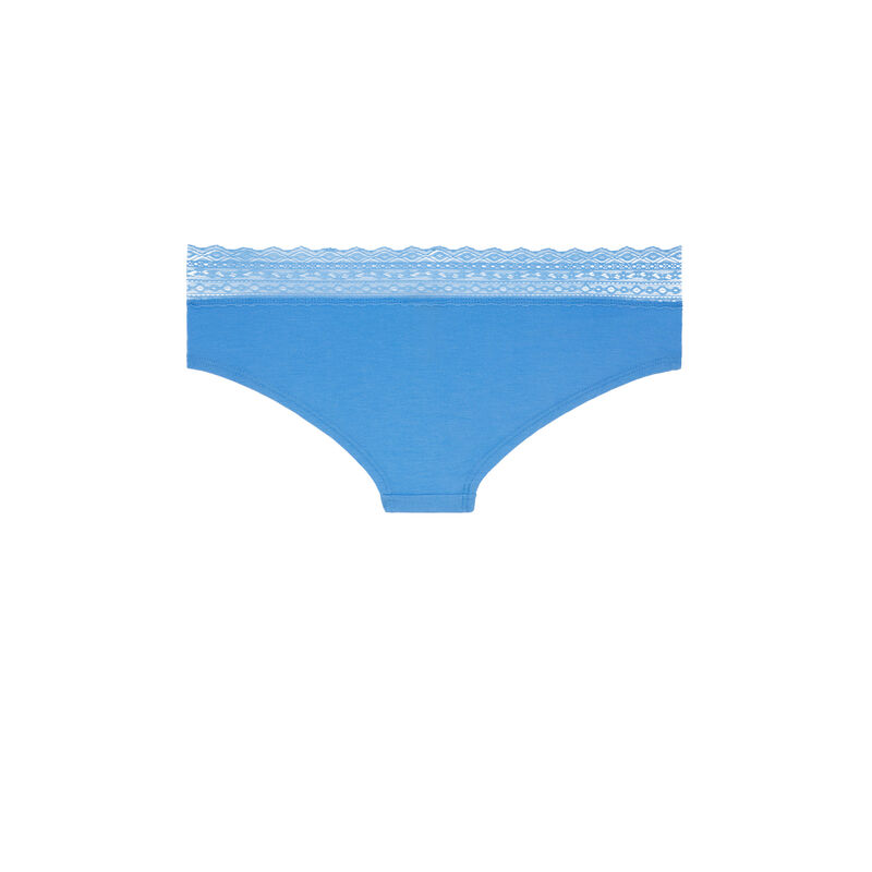 shorty en coton uni - bleu shorty en coton uni - bleu;