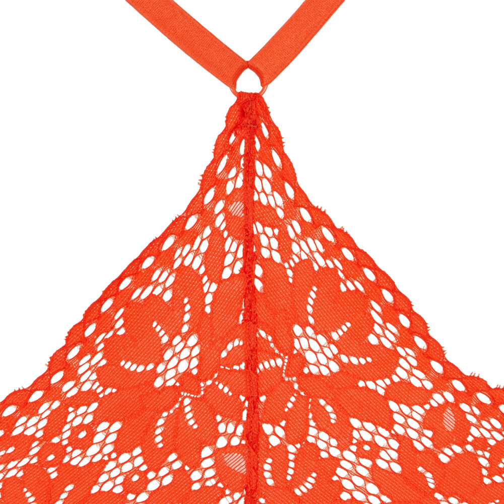 Soutien-gorge push-up sans armatures - rouge rouge.