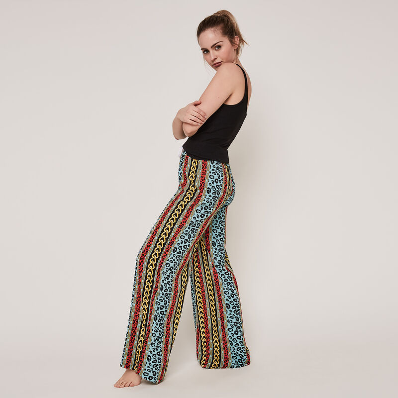 pantalon à imprimé chainiliz pantalon à imprimé chainiliz;