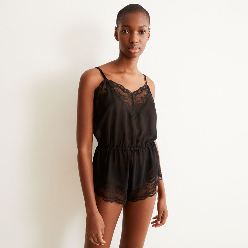 combishort en dentelle - noir combishort en dentelle - noir;