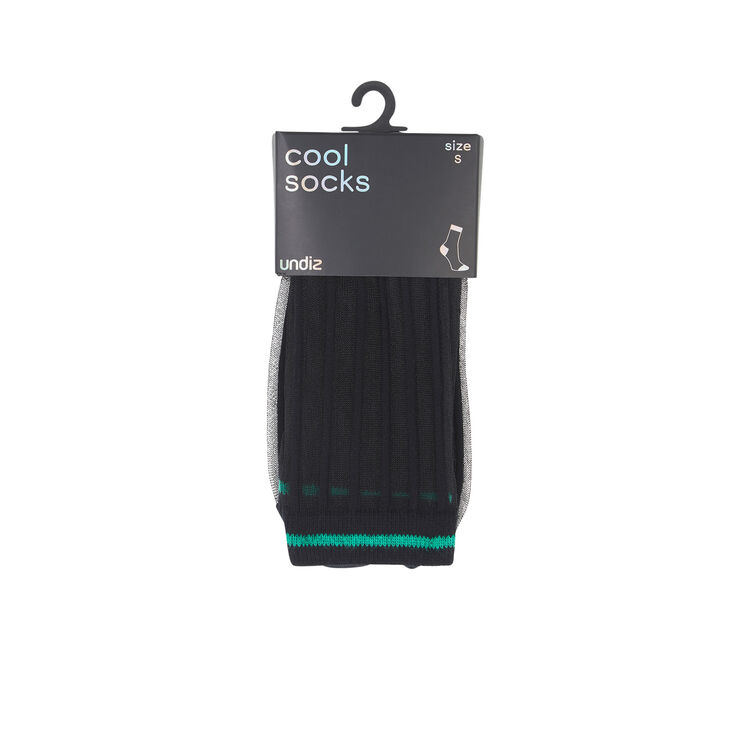 Chaussettes détail transparence polariz Chaussettes détail transparence polariz;