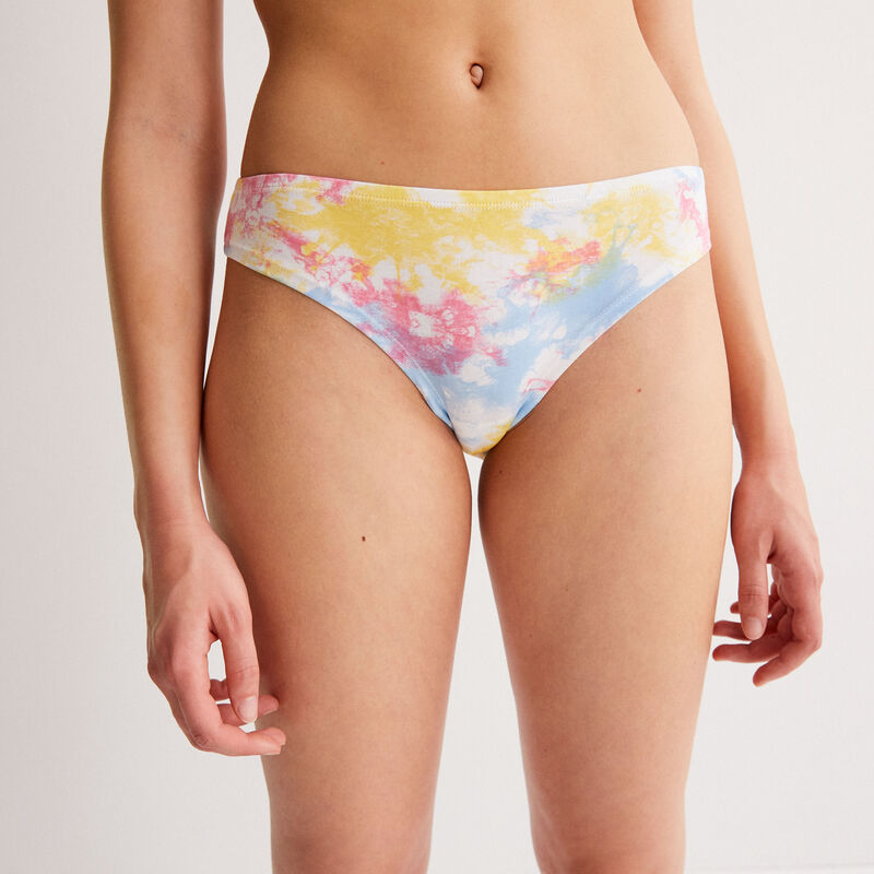 tanga imprimé tie and dye - rose tanga imprimé tie and dye - rose;
