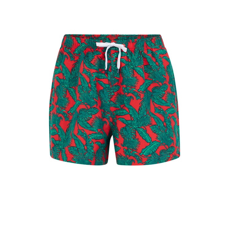 Short de bain rouge bofeuilliz Short de bain rouge bofeuilliz;