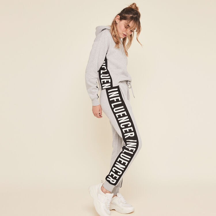 Pantalon bandes sur le côté hellovibiz Pantalon bandes sur le côté hellovibiz;