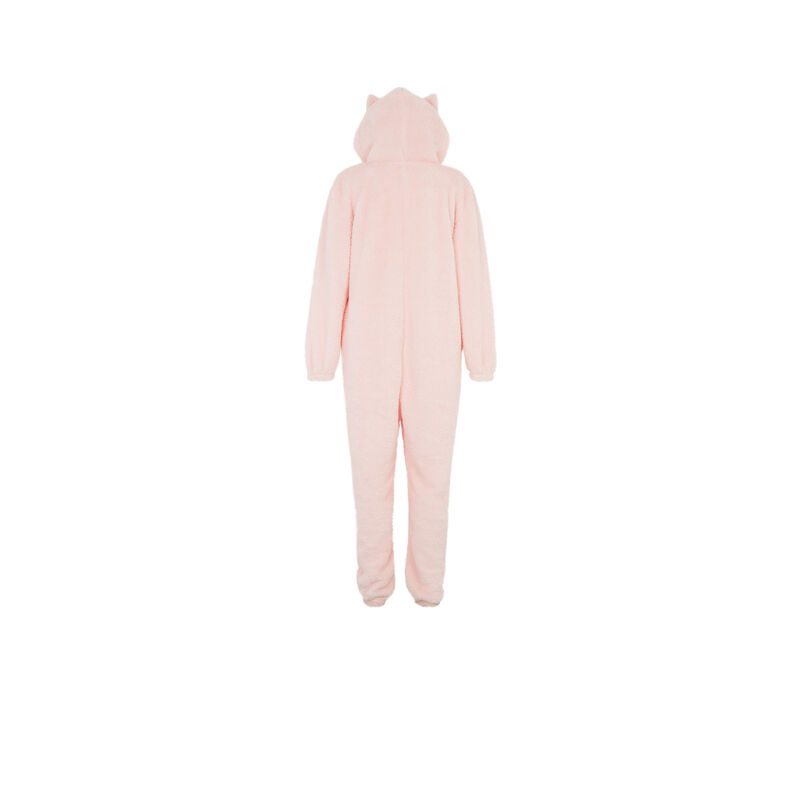 Combinaison polaire print rondoudou rondoudiz rose.