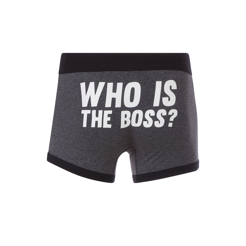 BOXER GRIS THEBOSSIZ BOXER GRIS THEBOSSIZ;