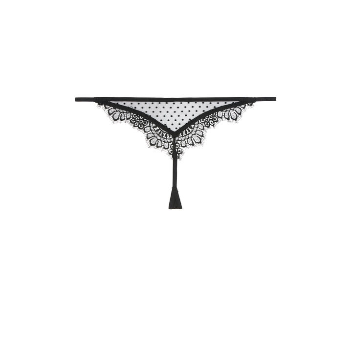 String noir flockiz czarny.