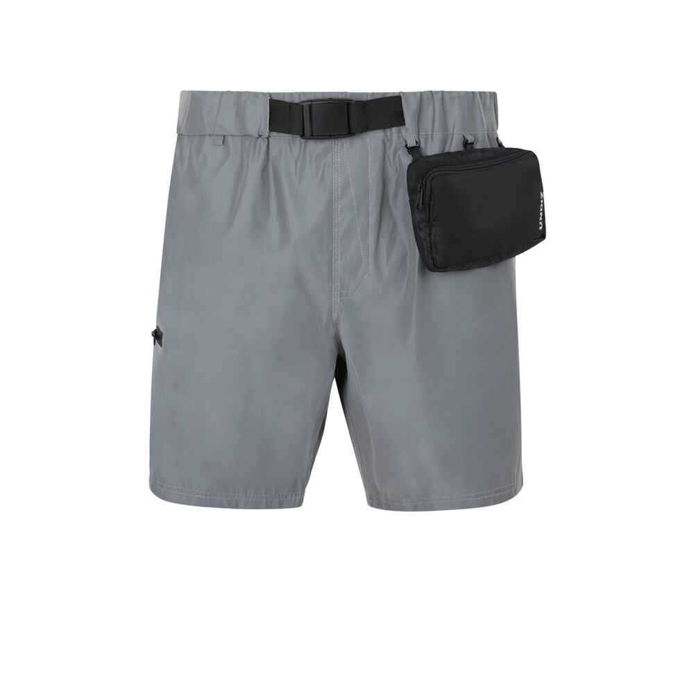 Short de bain réfléchissant - gris gris.