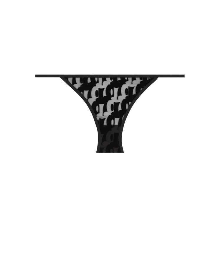 Culotte tulle floqué flockimickiz noir.