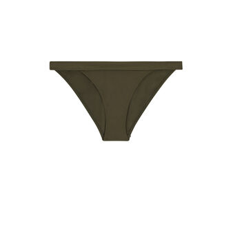 Bas de maillot de bain slip kaki sahariz green.