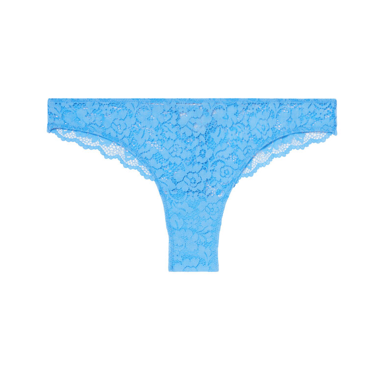 tanga en dentelle fleurie - baby blue tanga en dentelle fleurie - baby blue;