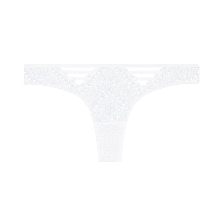 Tanga blanc paroliz Tanga blanc paroliz;